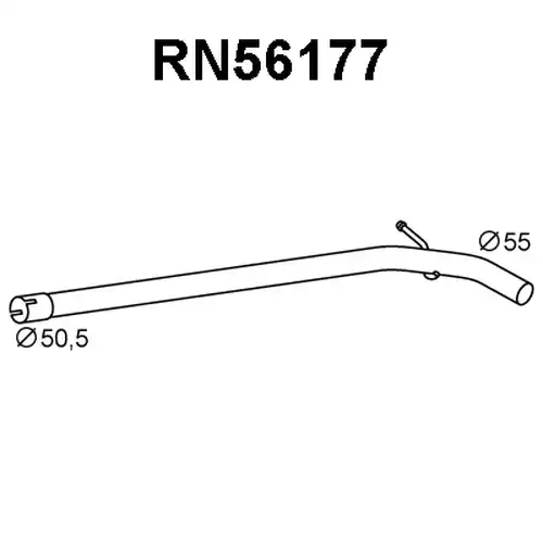 изпускателна тръба VENEPORTE RN56177