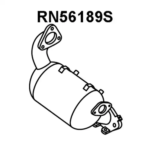 филтър за сажди/твърди частици, изпускателна система VENEPORTE RN56189S