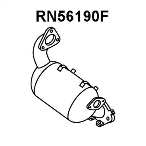 филтър за сажди/твърди частици, изпускателна система VENEPORTE RN56190F