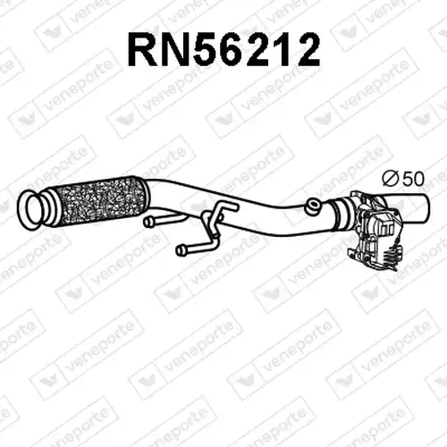 изпускателна тръба VENEPORTE RN56212