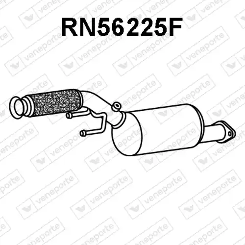 филтър за сажди/твърди частици, изпускателна система VENEPORTE RN56225F