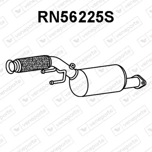 филтър за сажди/твърди частици, изпускателна система VENEPORTE RN56225S