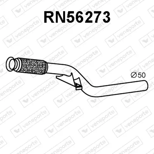 изпускателна тръба VENEPORTE RN56273