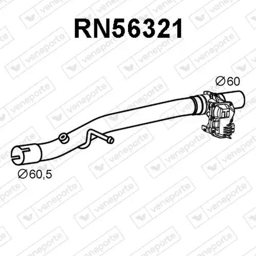 изпускателна тръба VENEPORTE RN56321