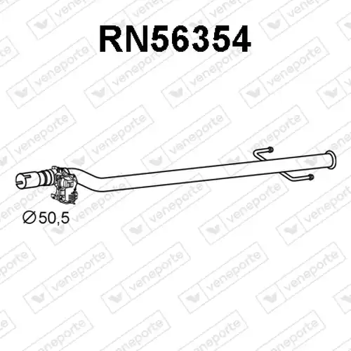 изпускателна тръба VENEPORTE RN56354