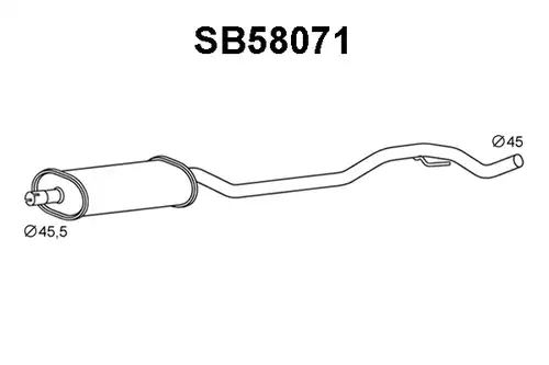 предно гърне VENEPORTE SB58071