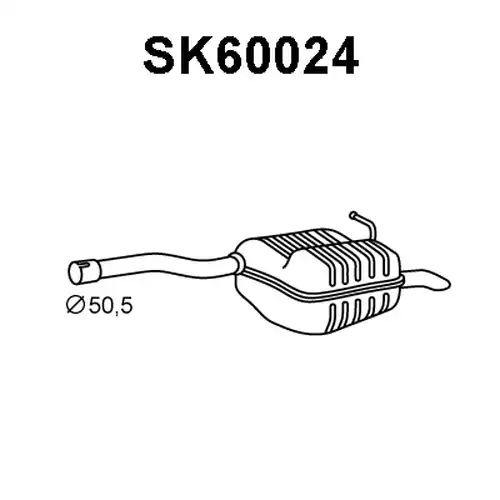 крайно гърне VENEPORTE SK60024