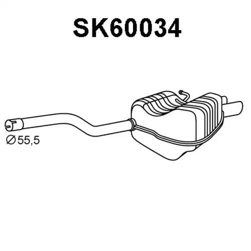 крайно гърне VENEPORTE SK60034