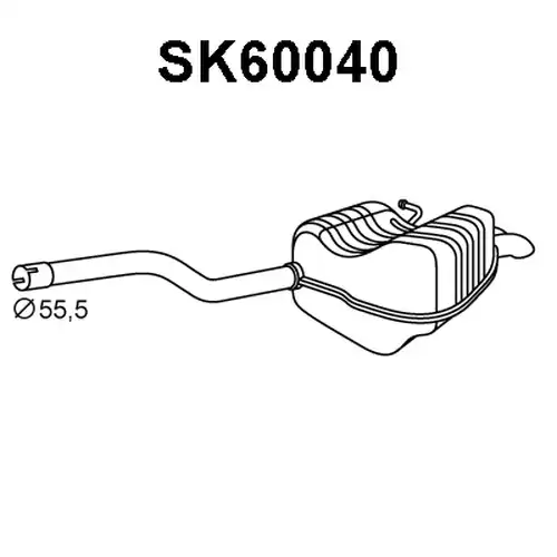 крайно гърне VENEPORTE SK60040