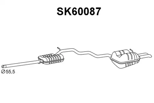 крайно гърне VENEPORTE SK60087