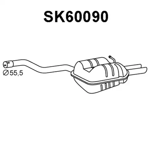 крайно гърне VENEPORTE SK60090