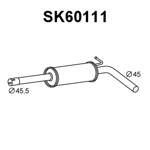 предно гърне VENEPORTE SK60111