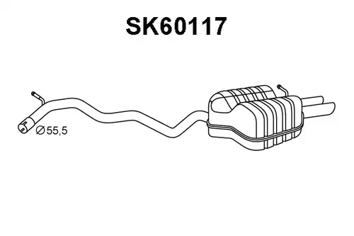 крайно гърне VENEPORTE SK60117