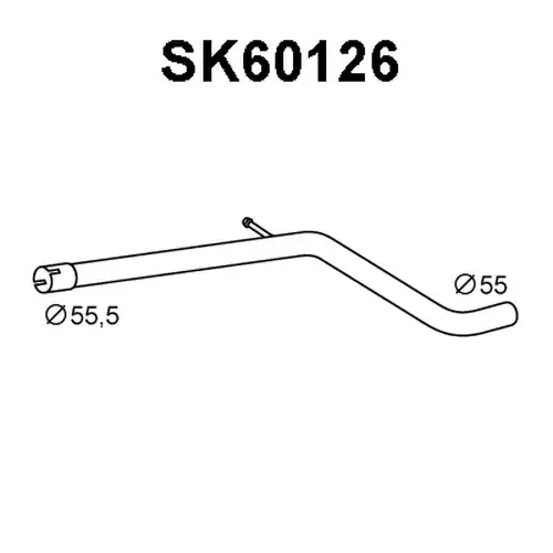 изпускателна тръба VENEPORTE SK60126