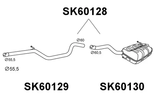 крайно гърне VENEPORTE SK60128