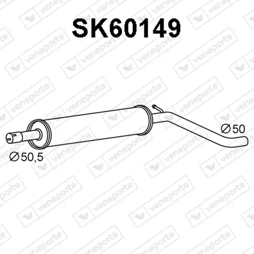 предно гърне VENEPORTE SK60149