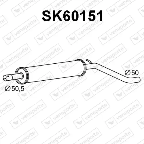 предно гърне VENEPORTE SK60151