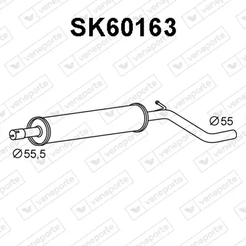 предно гърне VENEPORTE SK60163