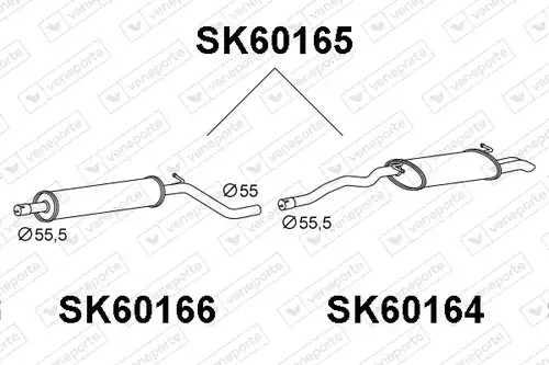 крайно гърне VENEPORTE SK60165