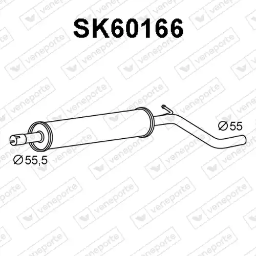 предно гърне VENEPORTE SK60166