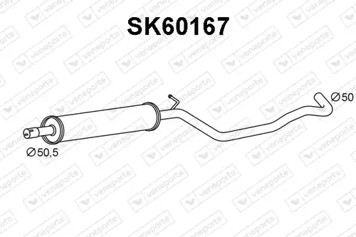 предно гърне VENEPORTE SK60167