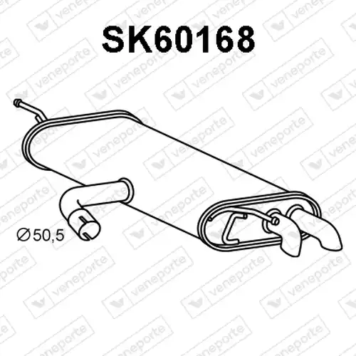 крайно гърне VENEPORTE SK60168