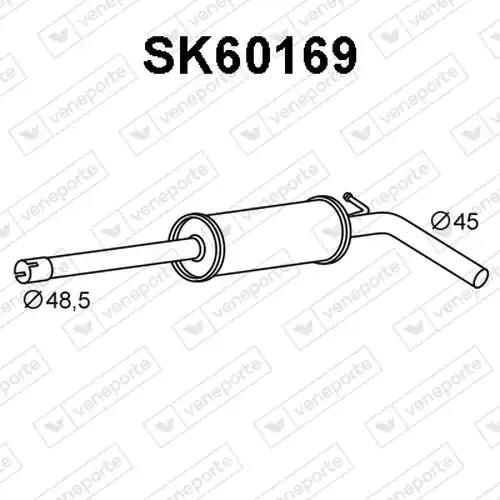 предно гърне VENEPORTE SK60169