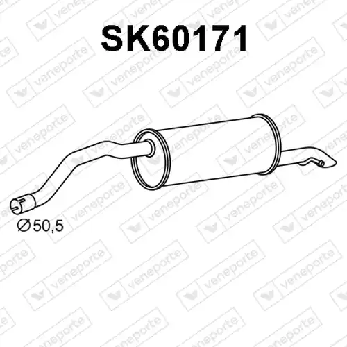 крайно гърне VENEPORTE SK60171