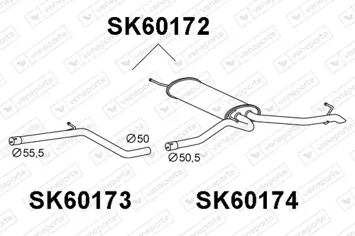 крайно гърне VENEPORTE SK60172