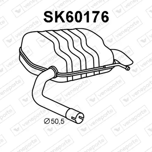 крайно гърне VENEPORTE SK60176