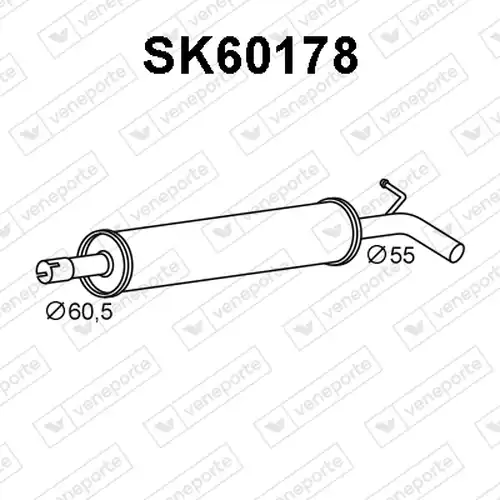 предно гърне VENEPORTE SK60178