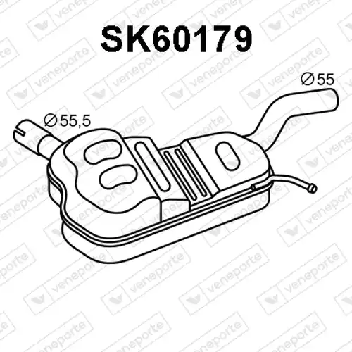 средно гърне VENEPORTE SK60179