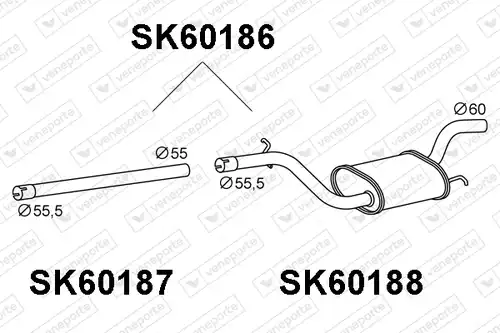 средно гърне VENEPORTE SK60186