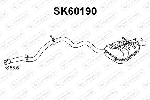 крайно гърне VENEPORTE SK60190