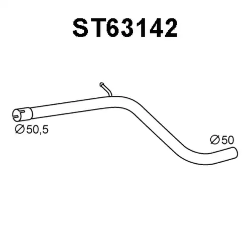 изпускателна тръба VENEPORTE ST63142