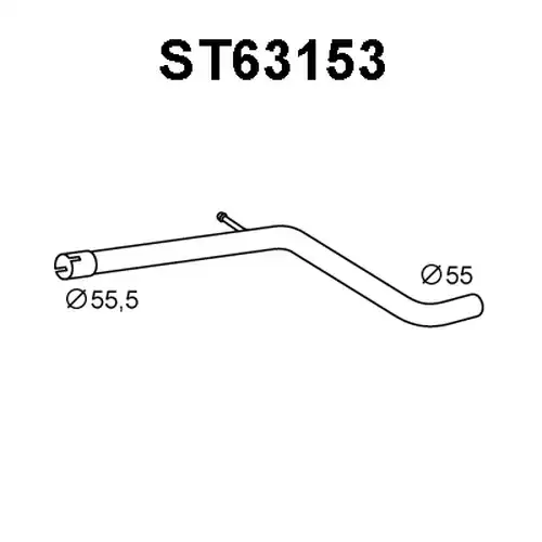 изпускателна тръба VENEPORTE ST63153