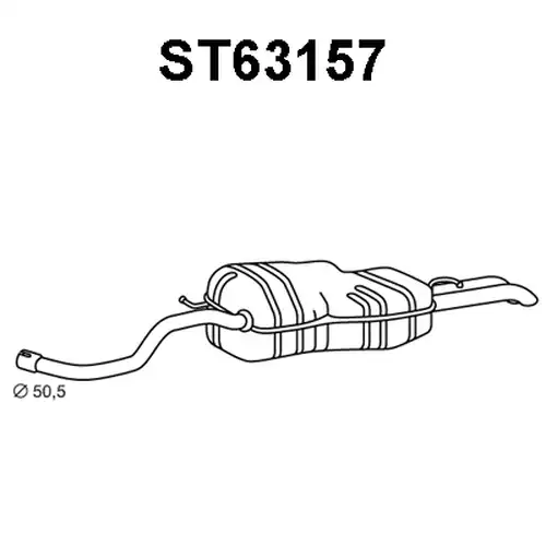 крайно гърне VENEPORTE ST63157