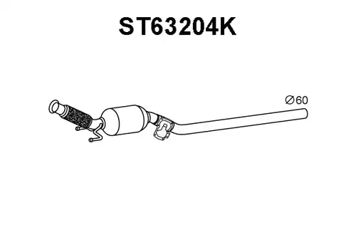 катализатор VENEPORTE ST63204K