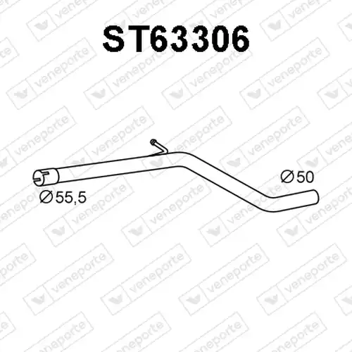 изпускателна тръба VENEPORTE ST63306