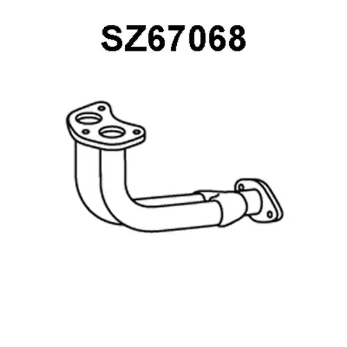 изпускателна тръба VENEPORTE SZ67068