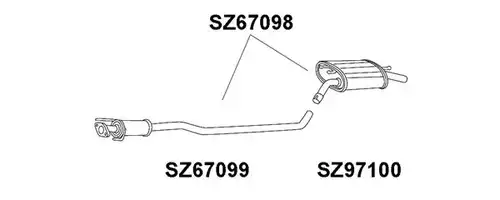 предно гърне VENEPORTE SZ67099