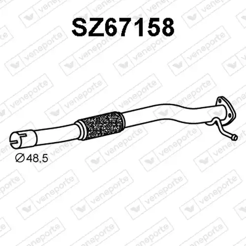 изпускателна тръба VENEPORTE SZ67158