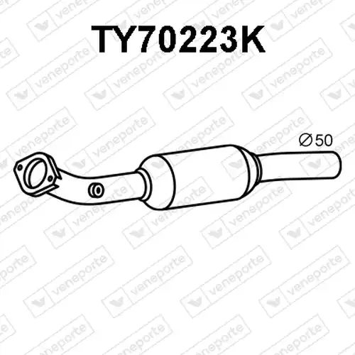 катализатор VENEPORTE TY70223K