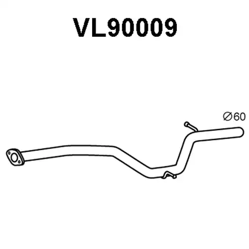 изпускателна тръба VENEPORTE VL90009