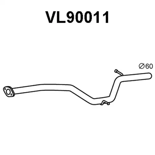 изпускателна тръба VENEPORTE VL90011