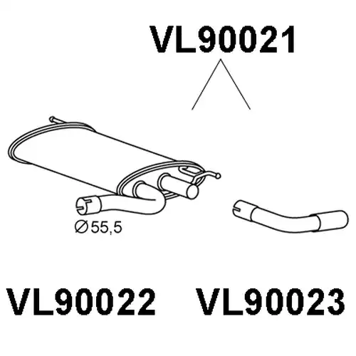 крайно гърне VENEPORTE VL90021