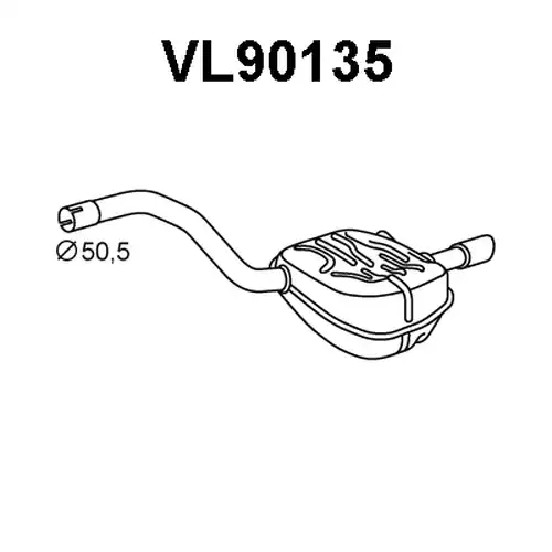 крайно гърне VENEPORTE VL90135