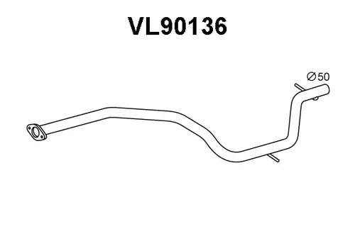 изпускателна тръба VENEPORTE VL90136