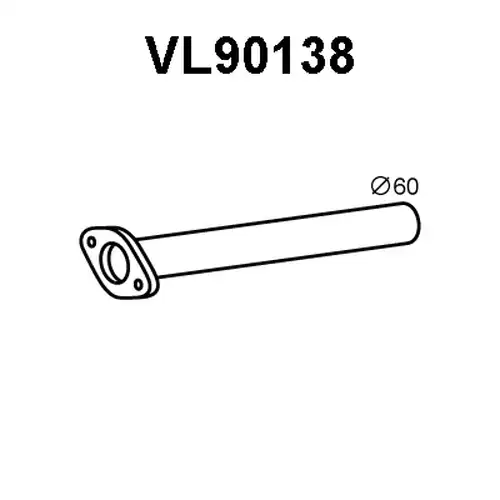 изпускателна тръба VENEPORTE VL90138