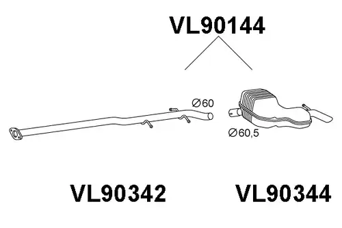 крайно гърне VENEPORTE VL90144